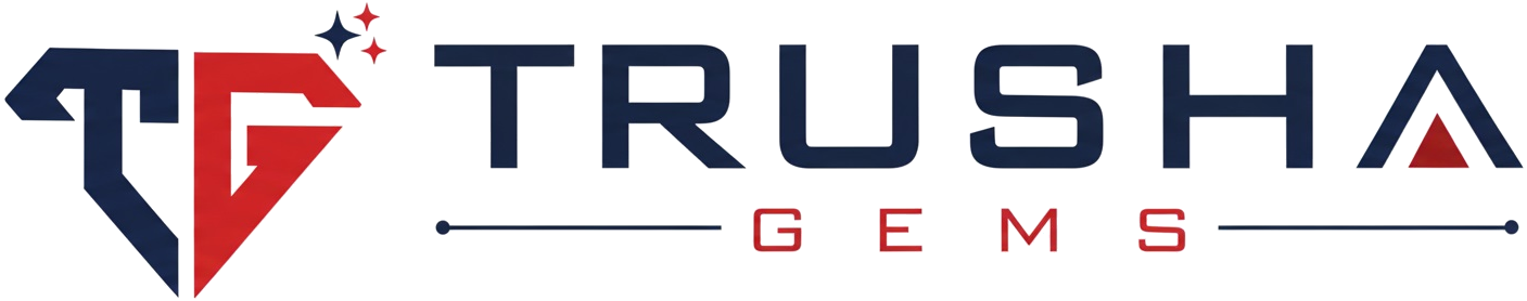 TRUSHA GEMS Logo